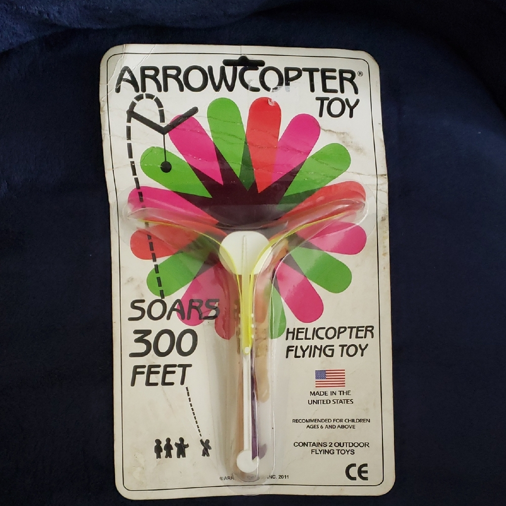 Toy - Colorful Helicopter Flying Toy